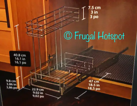 Costco Richelieu Pull Out Cabinet Organizer 19 99 Frugal Hotspot