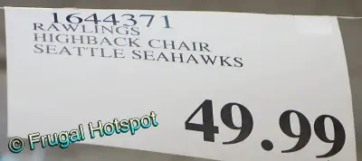 Rawlings Seattle Seahawks High-Back Chair | Costco Price
