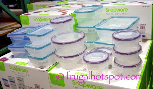 Snapware 38-Piece Plastic Food Storage Set at Costco