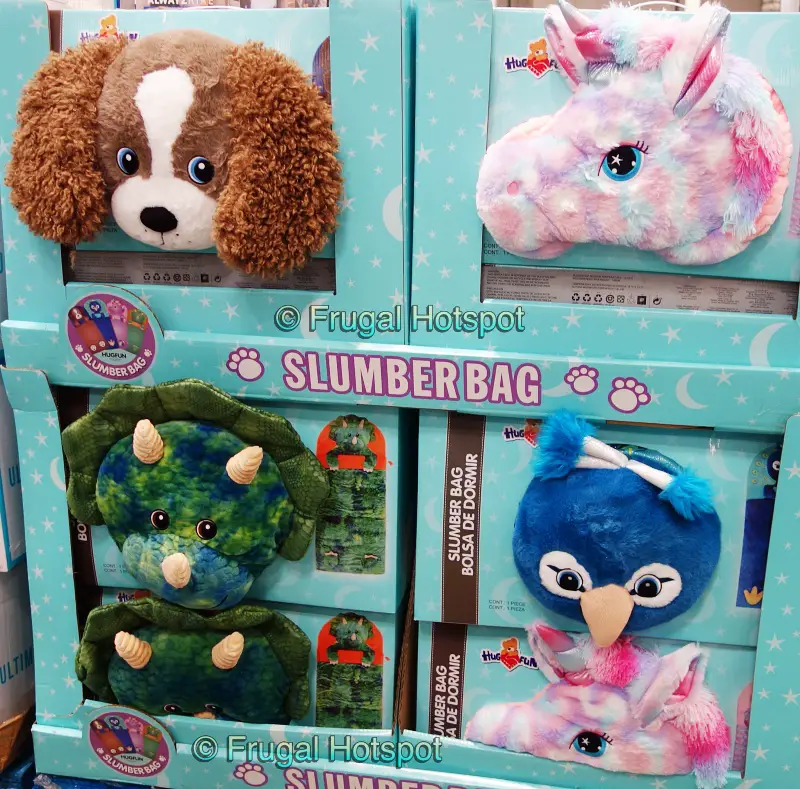 Hugfun Slumber Bag | dog unicorn dinosaur bird | Costco