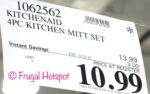 Costco Sale Price: KitchenAid 2 Oven Mitts + 2 Pot Holders Set