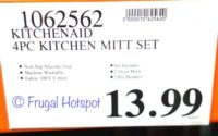 Costco Price: KitchenAid 2 Oven Mitts + 2 Pot Holders Set