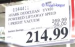 Costco Sale Price: Shark Powered Lift-Away Speed Upright Vacuum