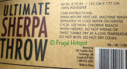 Life Comfort Ultimate Sherpa Throw at Costco Life Comfort Ultimate Sherpa Throw at Costco