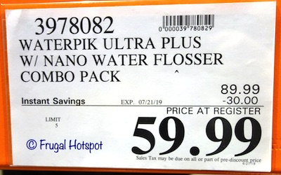 Waterpik Ultra Plus Costco Sale Price