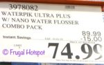 Costco Sale Price: Waterpik Ultra Plus with Nano Water Flosser Combo Pack Costco Sale Price: Waterpik Ultra Plus with Nano Water Flosser Combo Pack