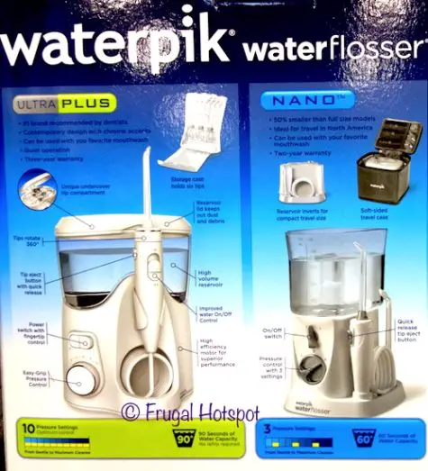 Waterpik Ultra Plus with Nano Water Flosser Combo Pack at Costco