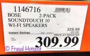 soundtouch 10 costco