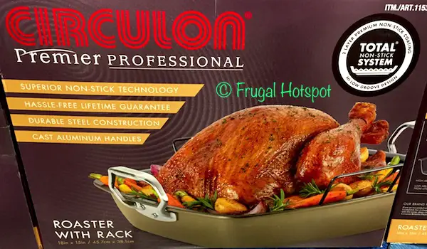 Circulon Premier Professional Roaster with Rack at Costco