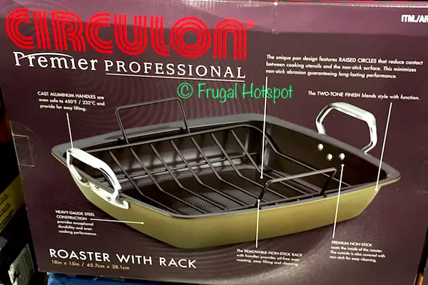 Circulon Premier Professional Roaster with Rack at Costco