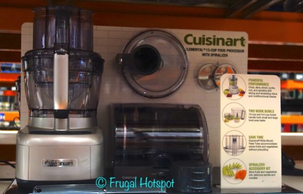 Cuisinart Elemental 13-Cup Food Processor with Spiralizer at Costco