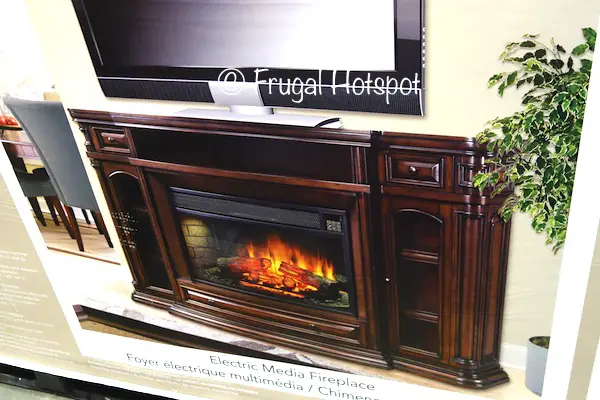 Costco Sale: Ember Hearth Electric Media Fireplace $449.99