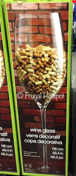3' 10" Wine Glass at Costco
