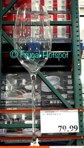 3' 10" Wine Glass at Costco