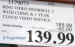 Ring Video Doorbell 2 | Costco Sale Price