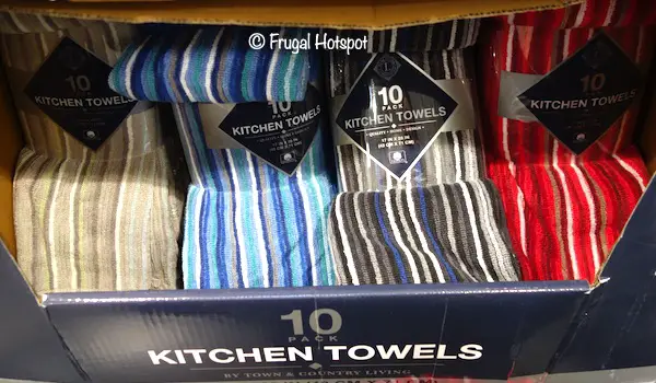 Town & Country Living Kitchen Towel 10-Pack Costco