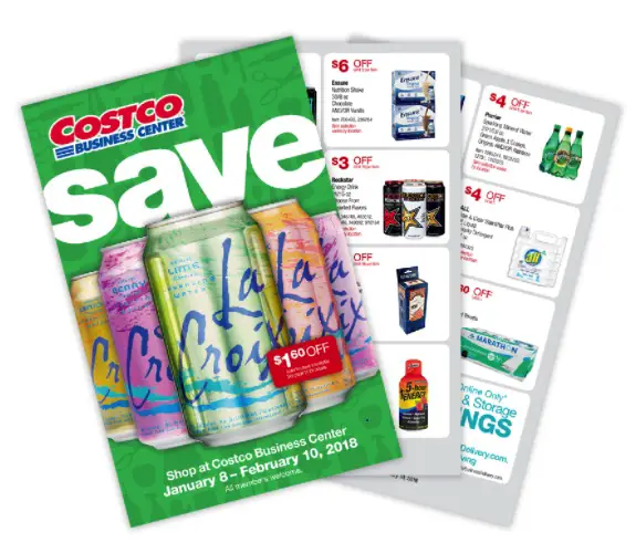 Costco Business Center Coupon Book: January 8, 2018 - February 10, 2018