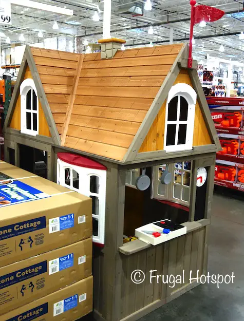 Costco Cedar Summit Greystone Cottage Playhouse 299 99 Frugal