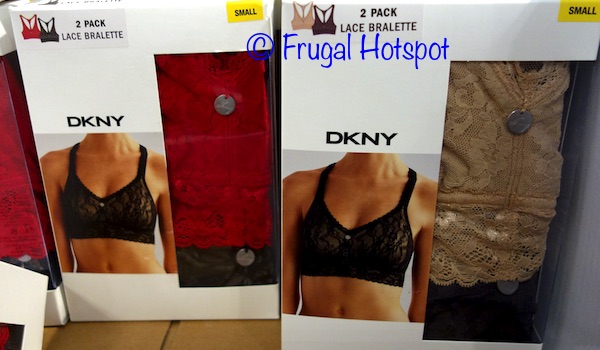 Costco Sale: DKNY Lace Bralette 2-Pk $12.99