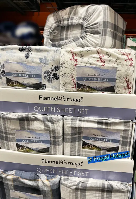 Flannel from Portugal Sheet Set | Costco Item 1676100 and 1676101