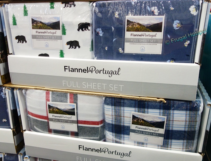 Flannel from Portugal Sheet Set Full Size | Costco