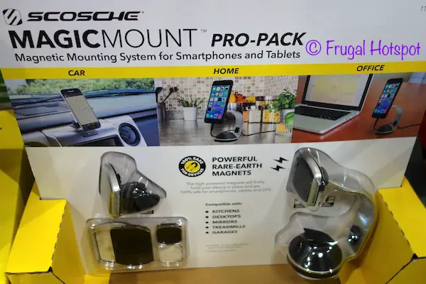 Scosche Magic Mount Pro-Pack Magnetic Phone Mount | Costco