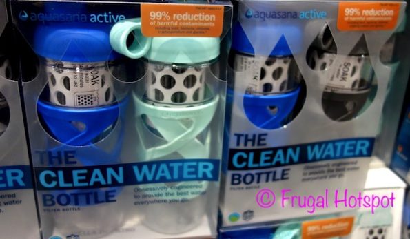 Aquasana Active The Clean Water Filter Bottle 2-Pack at Costco