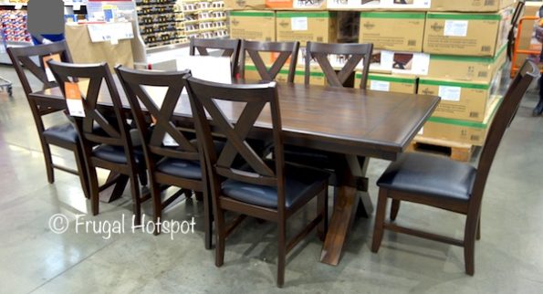 Bayside Furnishings 9-Piece Dining Set at Costco