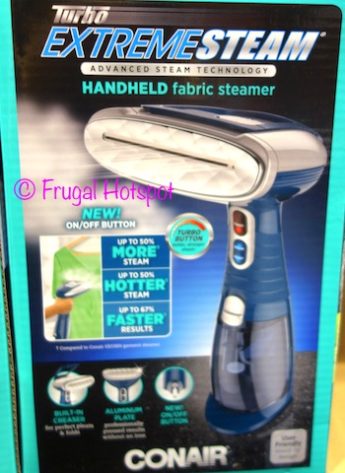 Conair Turbo Extreme Steam Handheld Fabric Steamer at Costco
