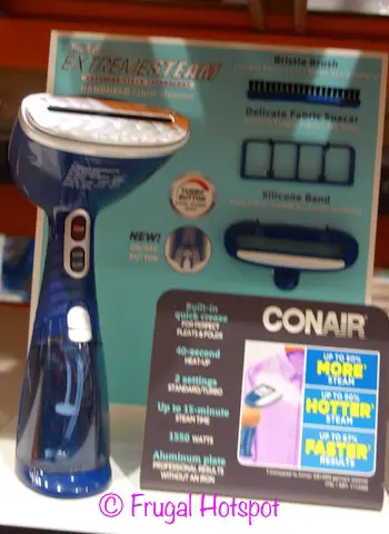 Conair Turbo Extreme Steam Handheld Fabric Steamer at Costco