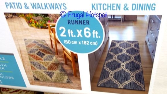 Easy Living Indoor Outdoor Runner 2'x6' at Costco