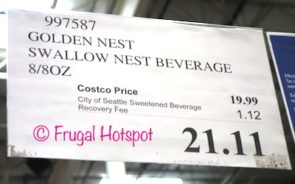 Costco Price: Golden Nest Swallow Nest Beverage
