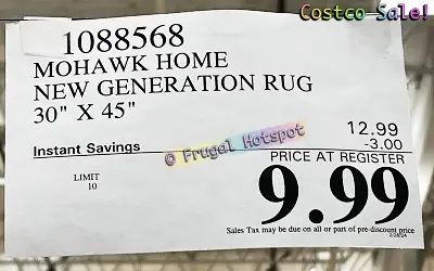 Mohawk New Generation Rug | Costco Price 2024