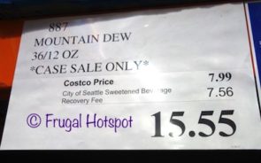 Costco Price: Mt. Dew
