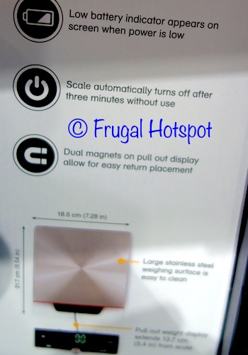 Polder Digital Kitchen Scale Costco Frugal Hotspot Frugal