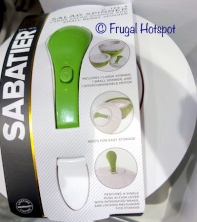 Sabatier 2-in-1 Salad Spinner at Costco