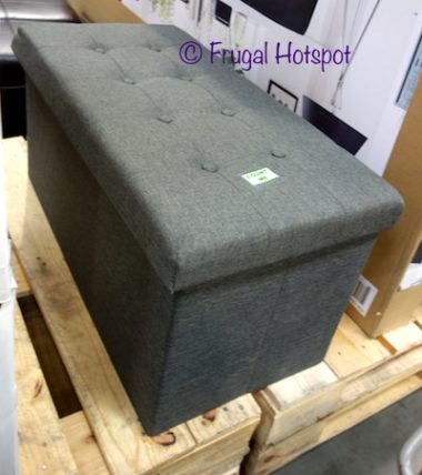 Seville Classics Foldable Trunk Ottoman at Costco