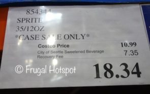 Costco Price: Sprite