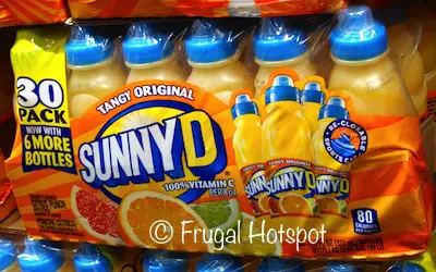 Sunny D Tangy Sport Cap 30/11.3 oz at Costco