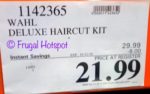 Costco sale Price: Wahl Deluxe All-in-One Haircut Kit