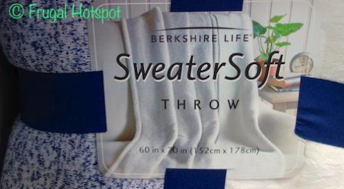 Berkshire Life Sweater Soft Throw at Costco