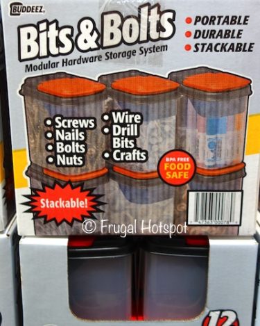 Buddeez Bits and Bolts Modular Hardware Storage System. Costco