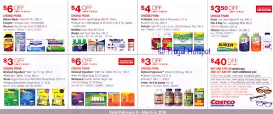 Costco Coupon Book: February 8, 2018 - March 4, 2018