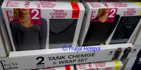 Felina Tank Chemise & Wrap at Costco