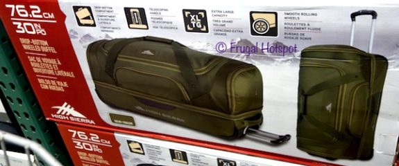 High Sierra 30" Drop-Bottom Wheeled Duffel at Costco