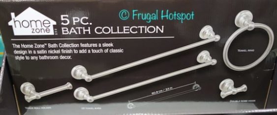Home Zone 5-Piece Bath Set at Costco Home Zone 5-Piece Bath Set at Costco
