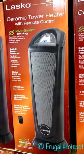 Lasko Ceramic Tower Heater at Costco