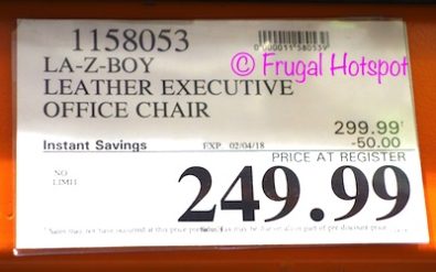 Costco Sale Price: La-Z-Boy Leather Executive Office Chair Costco Sale Price: La-Z-Boy Leather Executive Office Chair