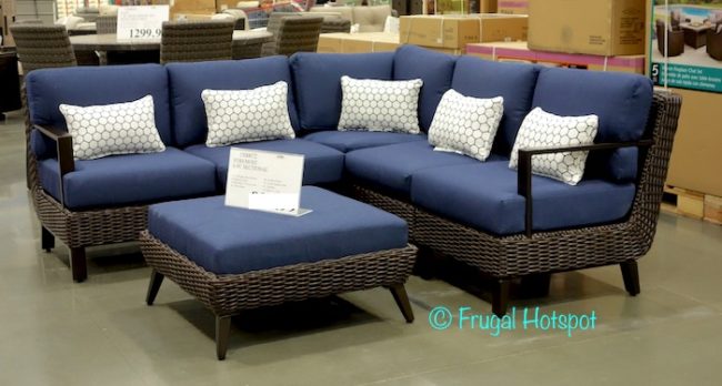 Foremost Melrose 6-Piece Woven Seating Set at Costco