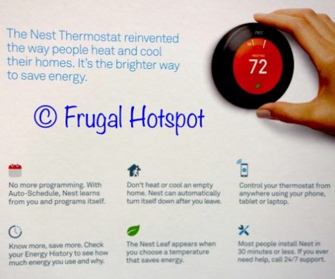 Nest WiFi Smart Thermostat at Costco